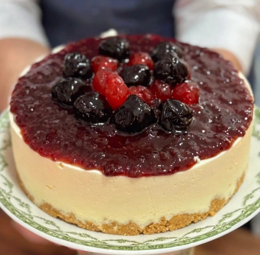 Cheesecake de frutos rojos