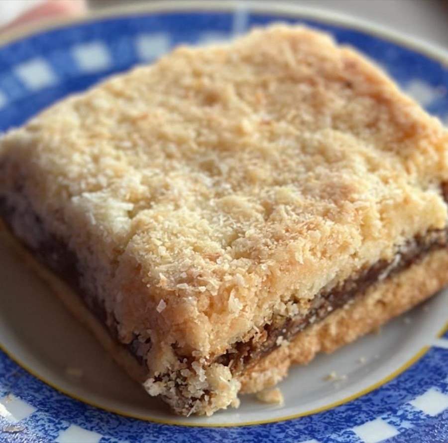 Coco y dulce de leche monoporción