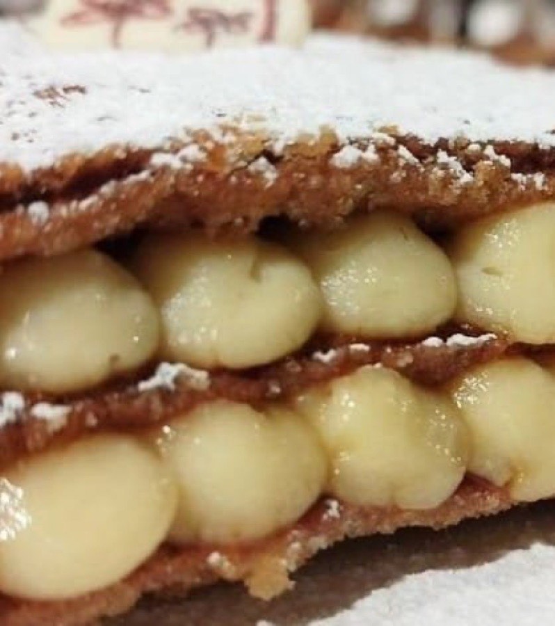 Mil hojas pastelera doble