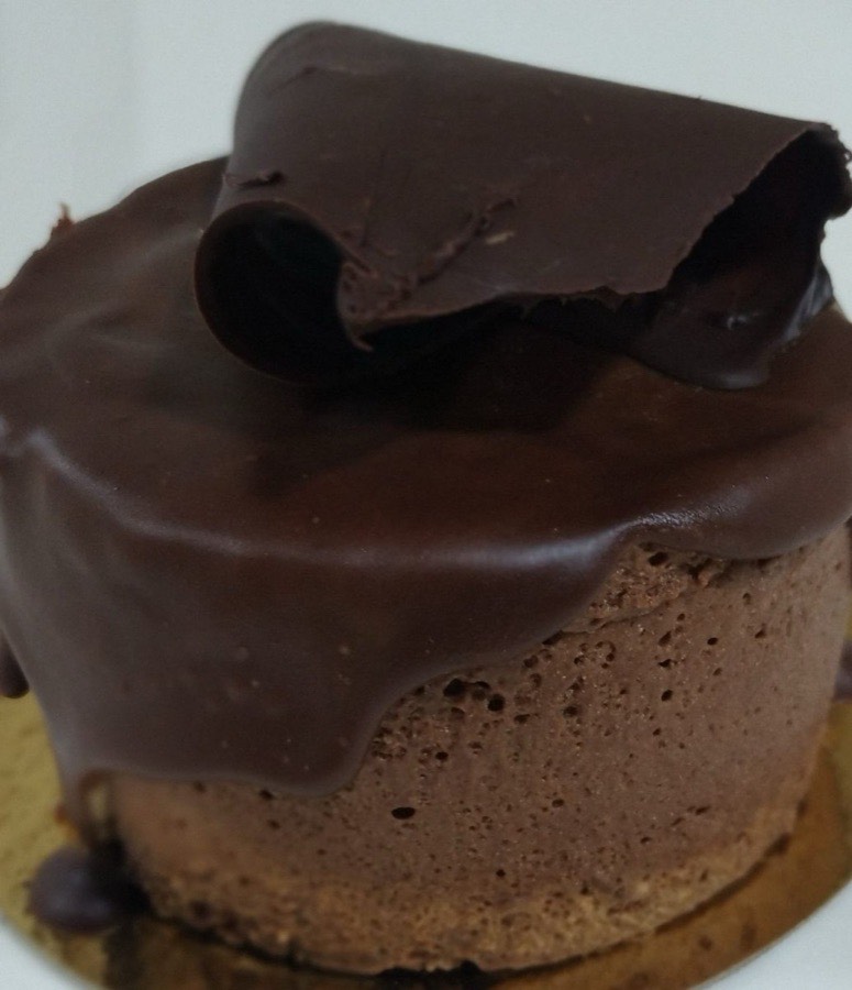 Mousse de chocolate monoporción